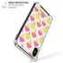 Bouffants and Broken Hearts Ice Cream iPhone XS Max Clear Case